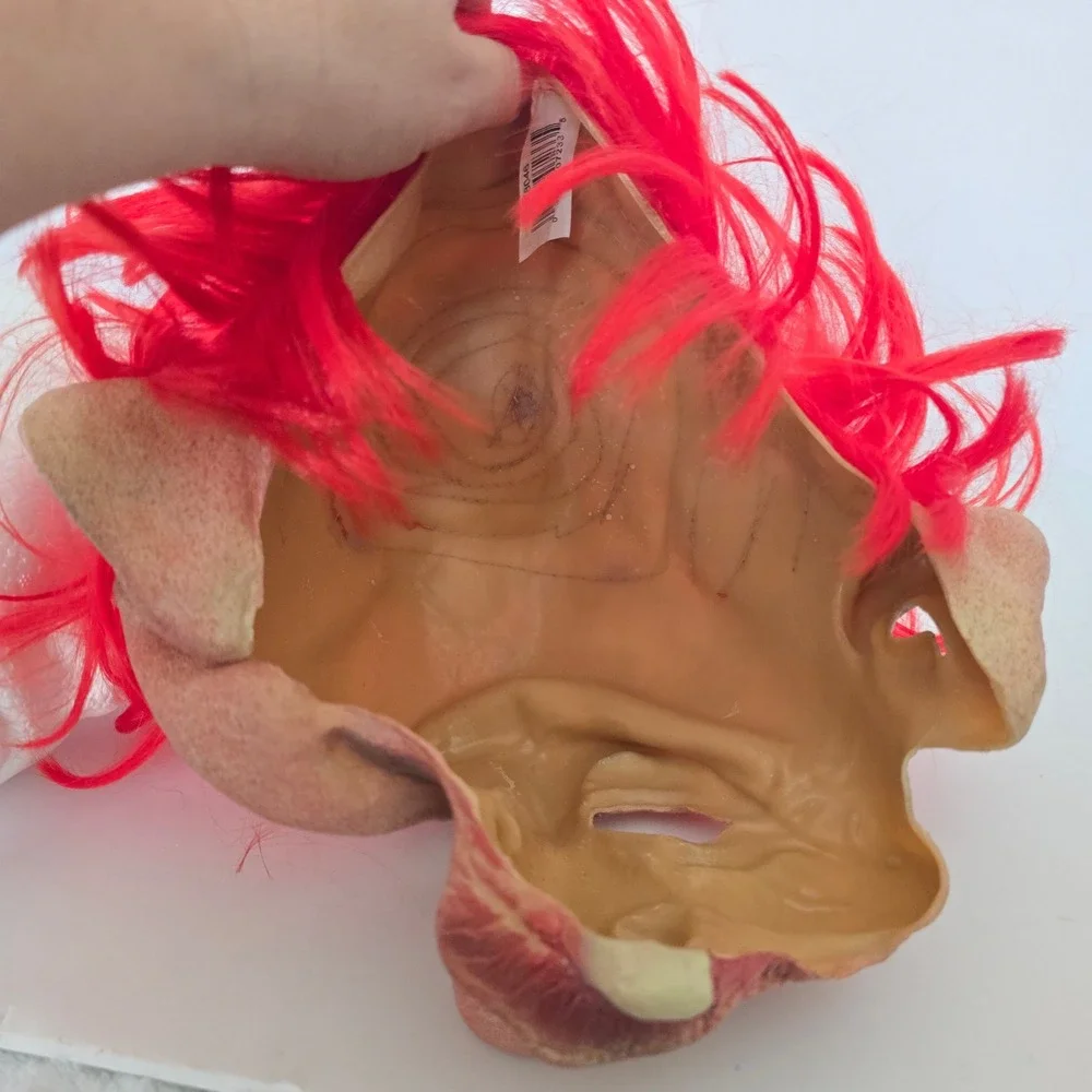 The Paper Magic Group Buck Tooth Troll Adult Halloween Mask Big Nose 2008‎